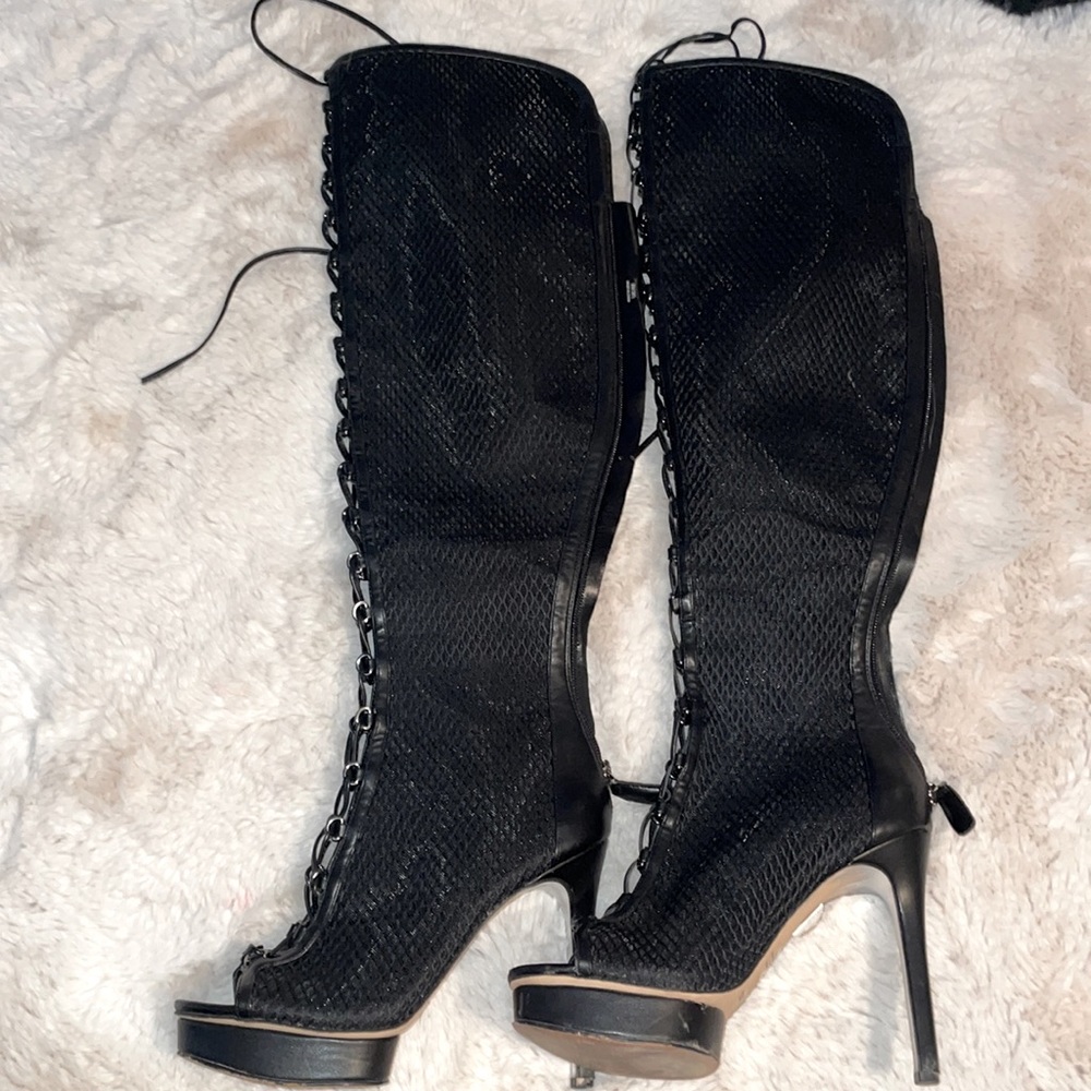 JLo Knee Length High Heels